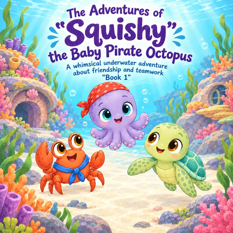 Squishy The Baby Pirate Octopus