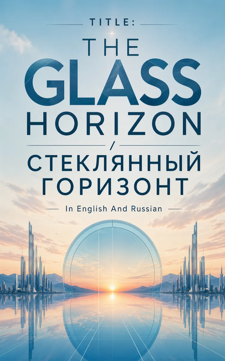 TITLE: THE GLASS HORIZON / СТЕКЛЯННЫЙ ГОРИЗОНТ  In English and Russian