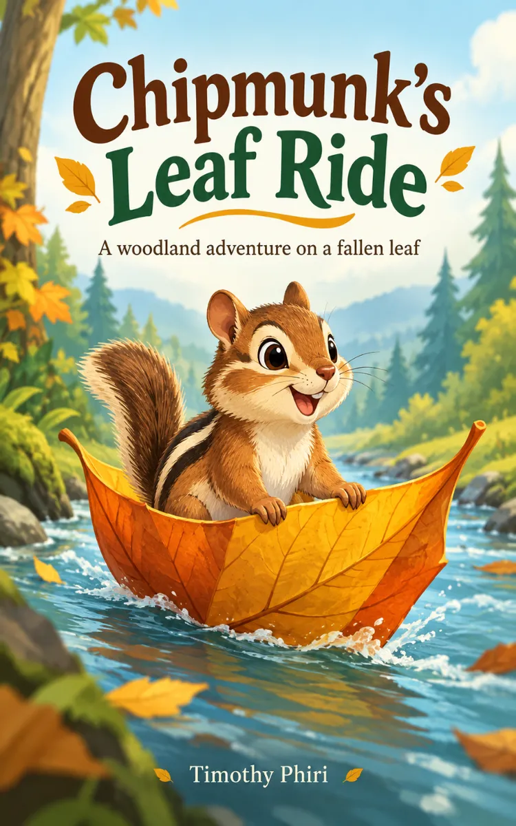 Chipmunk's Leaf Ride