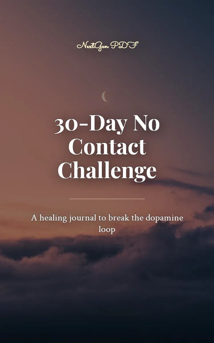30-Day No Contact Challenge