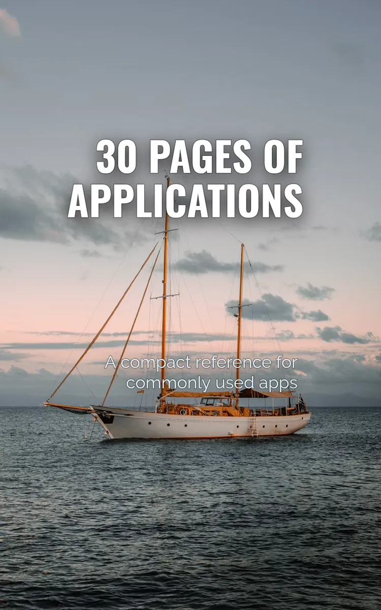 30 Pages Of Applications