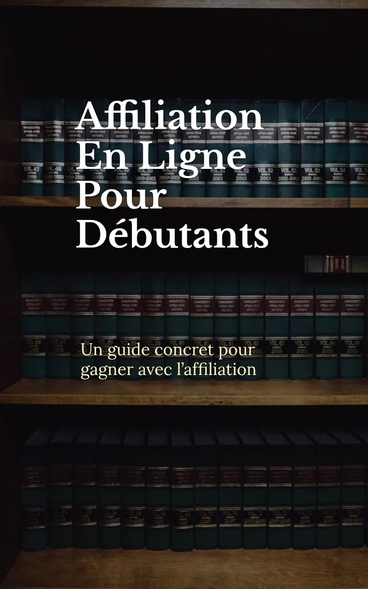 Affiliation En Ligne Pour Débutants