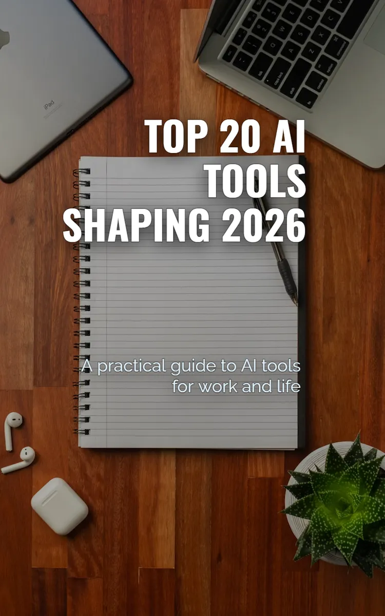 Top 20 AI Tools Shaping 2026