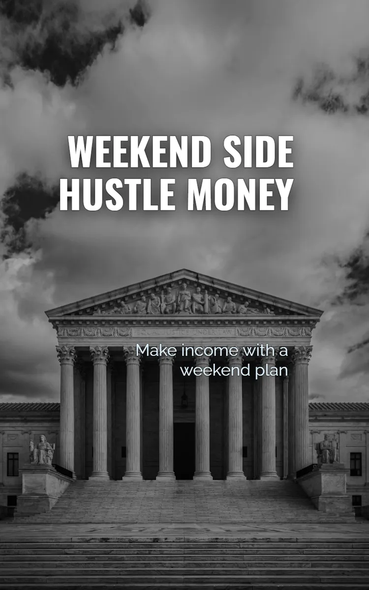 Weekend Side Hustle Money