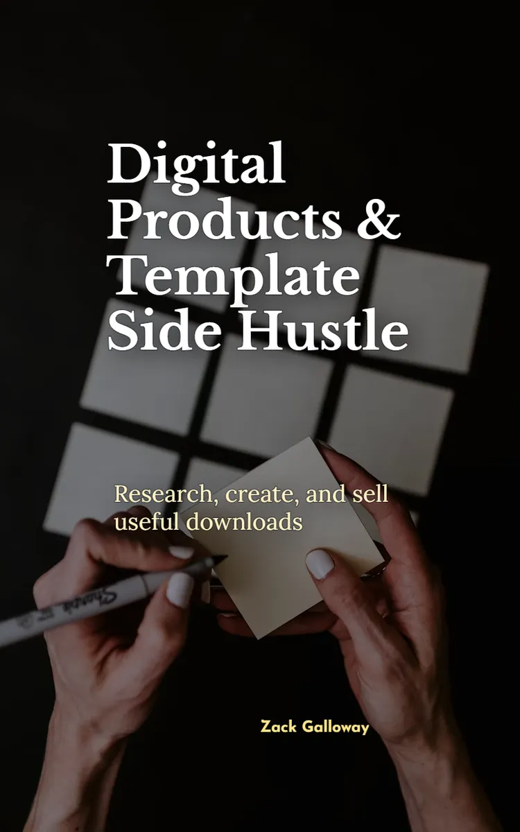 Digital Products & Template Side Hustle