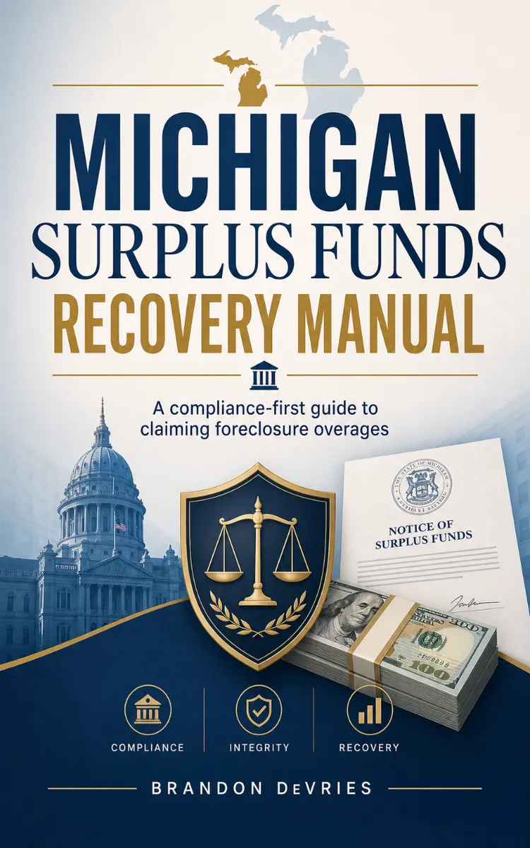 Michigan Surplus Funds Recovery Manual