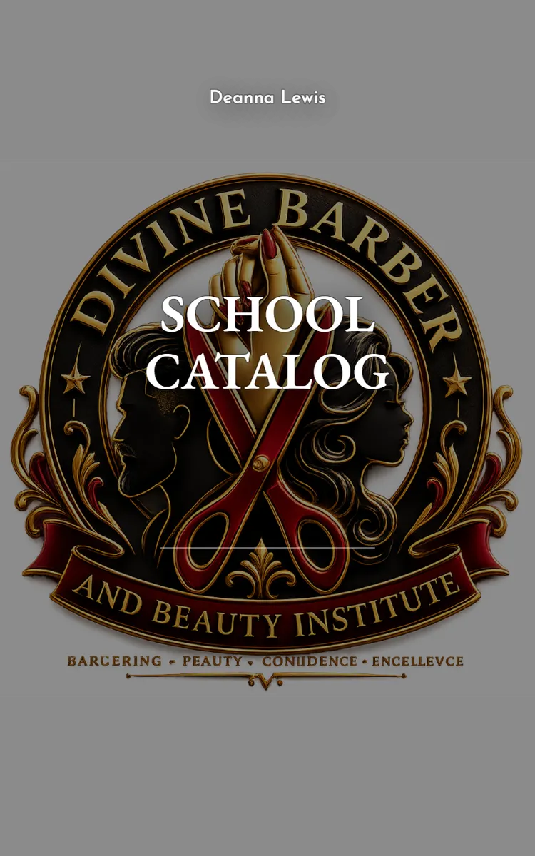 DIVINE BARBER AND BEAUTY INSTITUTE CATALOG