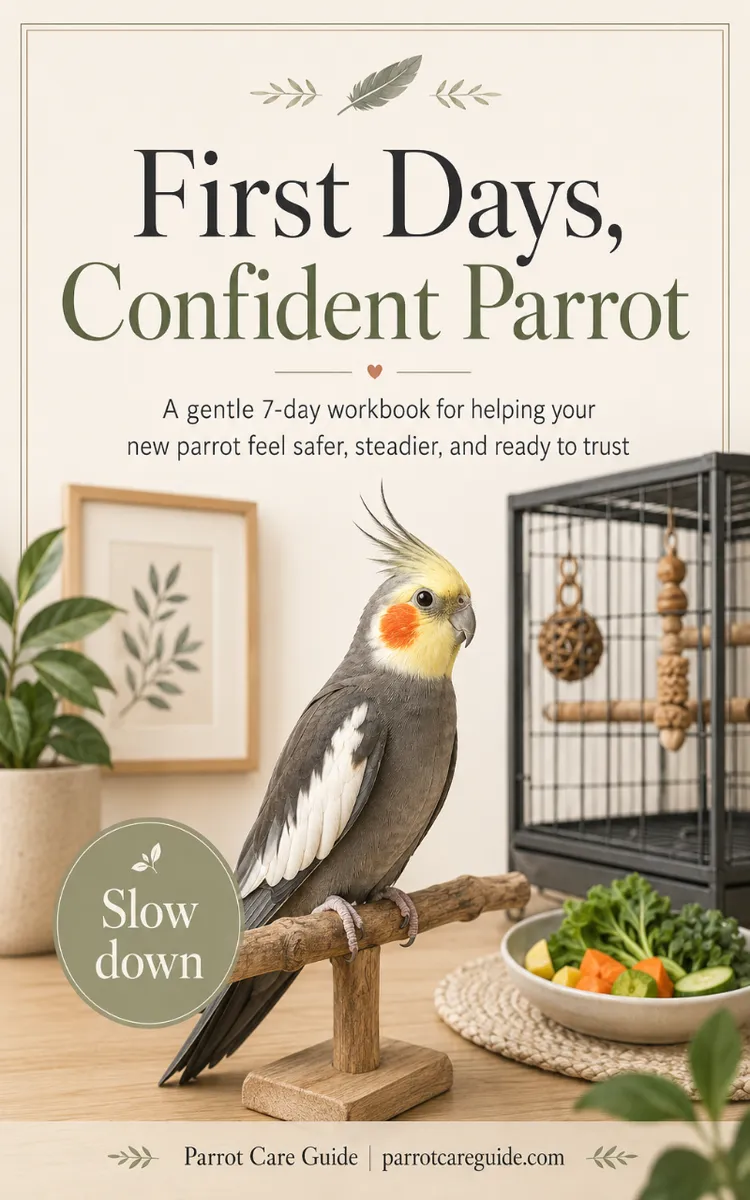 First Days, Confident Parrot