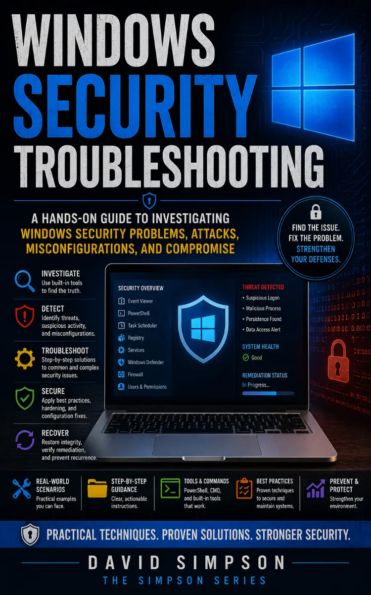 Windows Security Troubleshooting Path