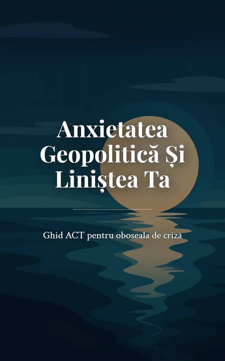 Anxietatea Geopolitică Și Liniștea Ta