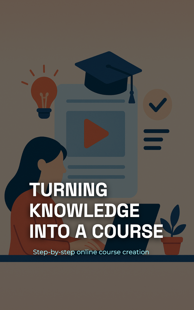 Turn Knowledge Into Course