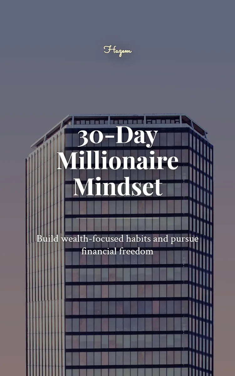 30-Day Millionaire Mindset
