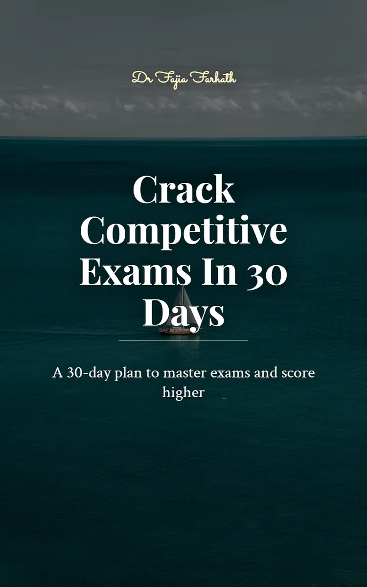 Crack Competitive Exams In 30 Days
