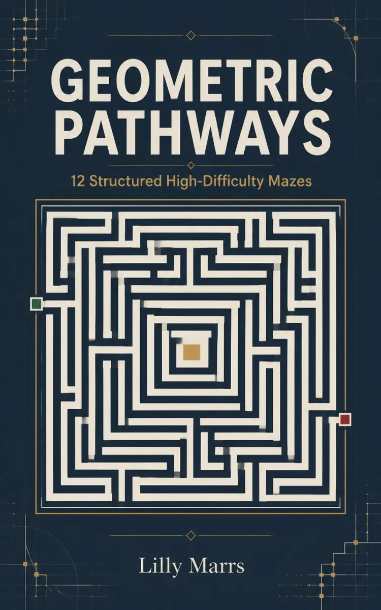 Geometric Pathways Adult Mazes