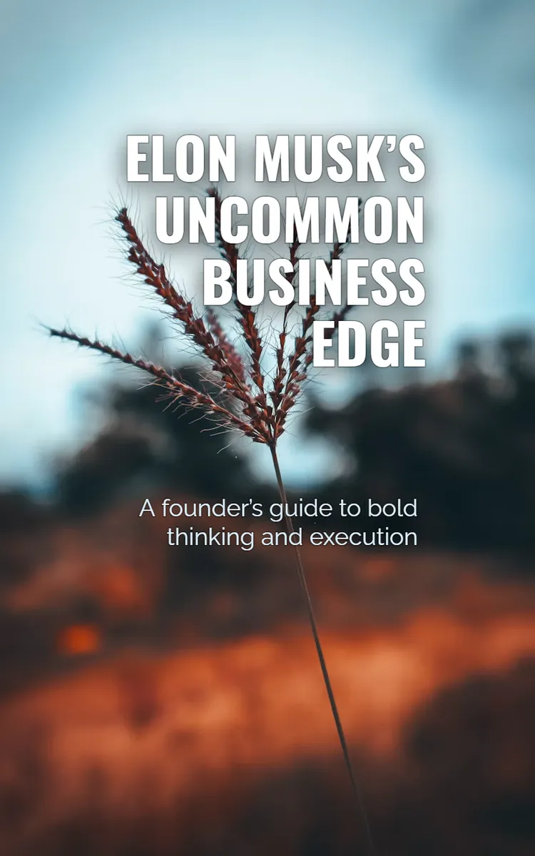 Elon Musk’s Uncommon Business Edge