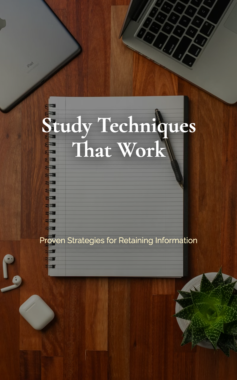 Study Techniques That Work