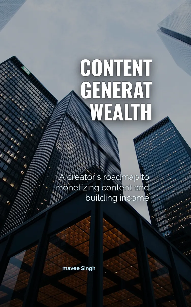 Content Generat Wealth