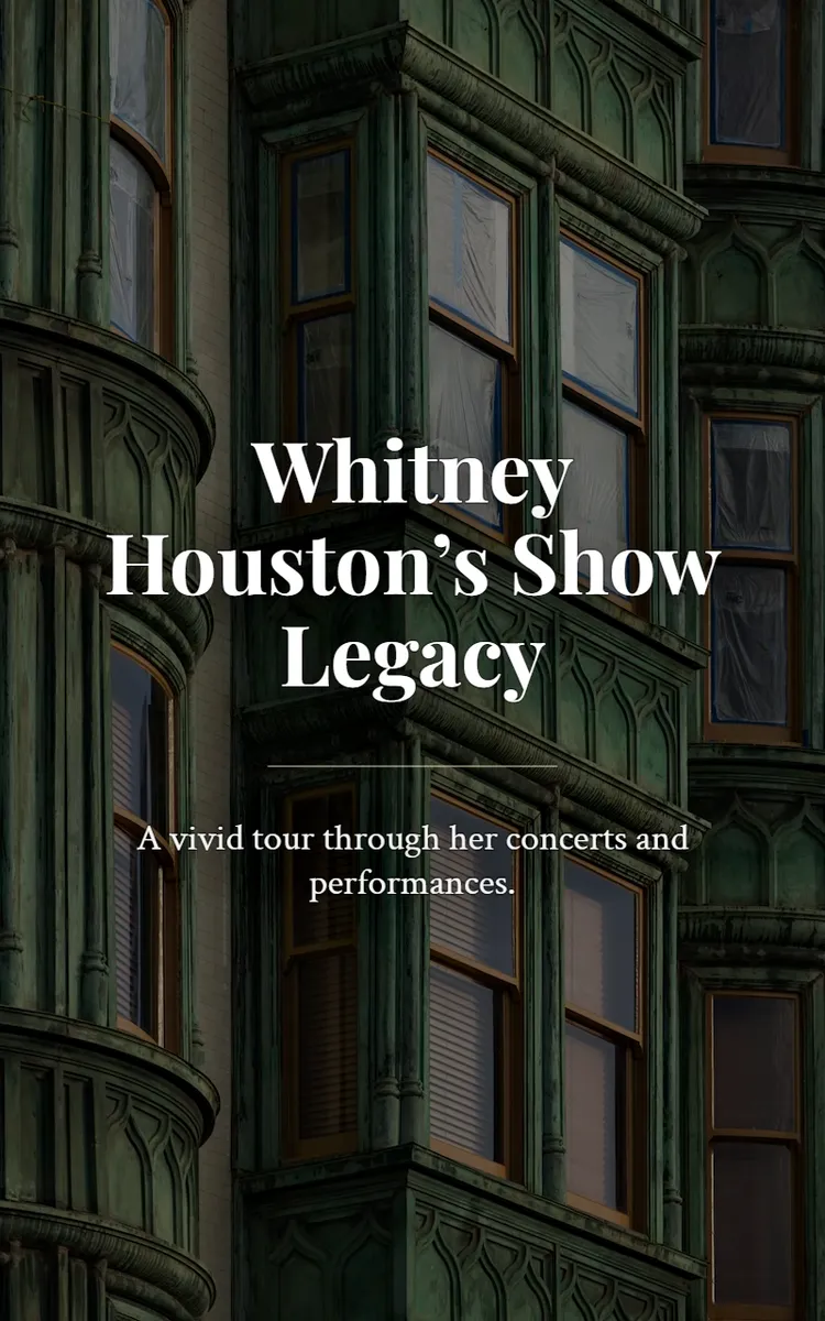 Whitney Houston’s Show Legacy