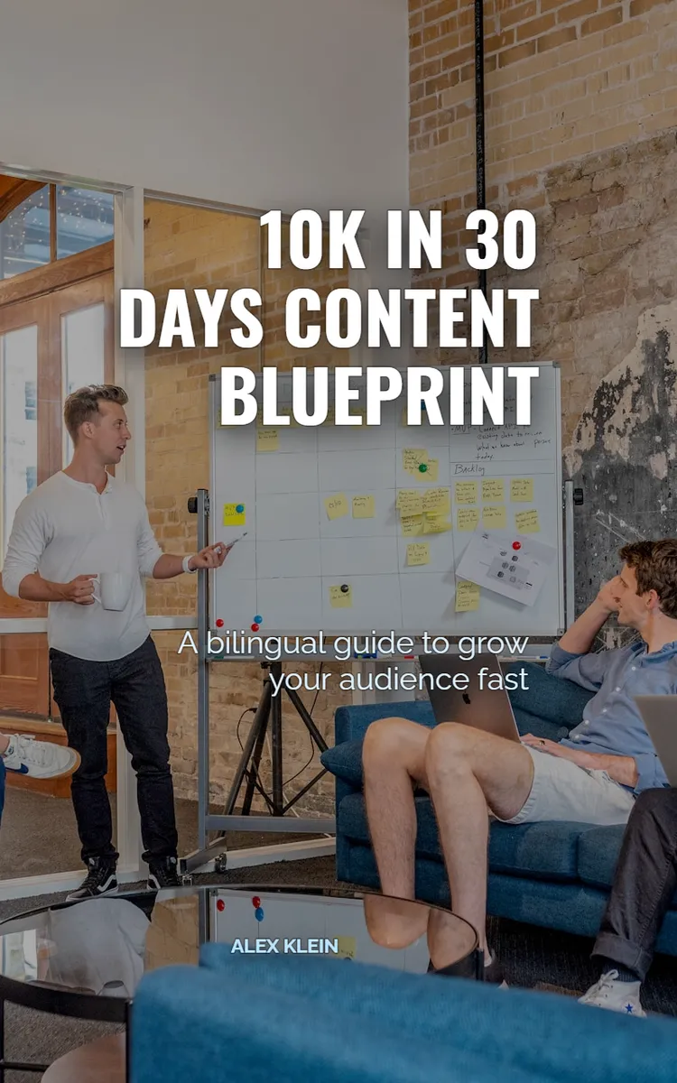 10K In 30 Days Content Blueprint