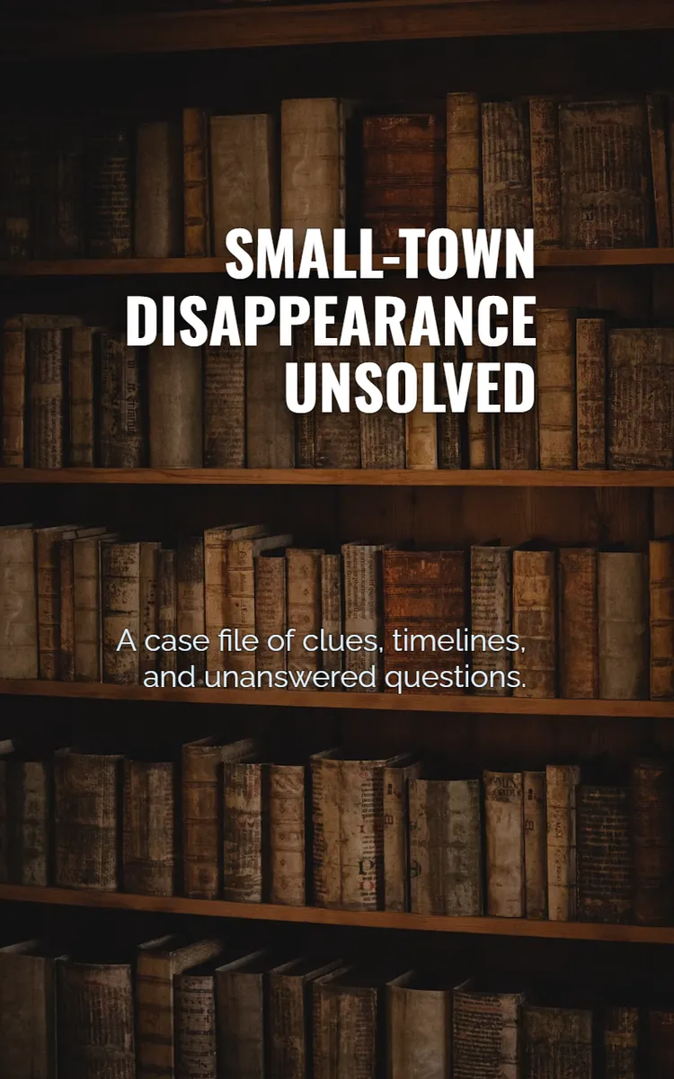 Small-Town Disappearance Unsolved