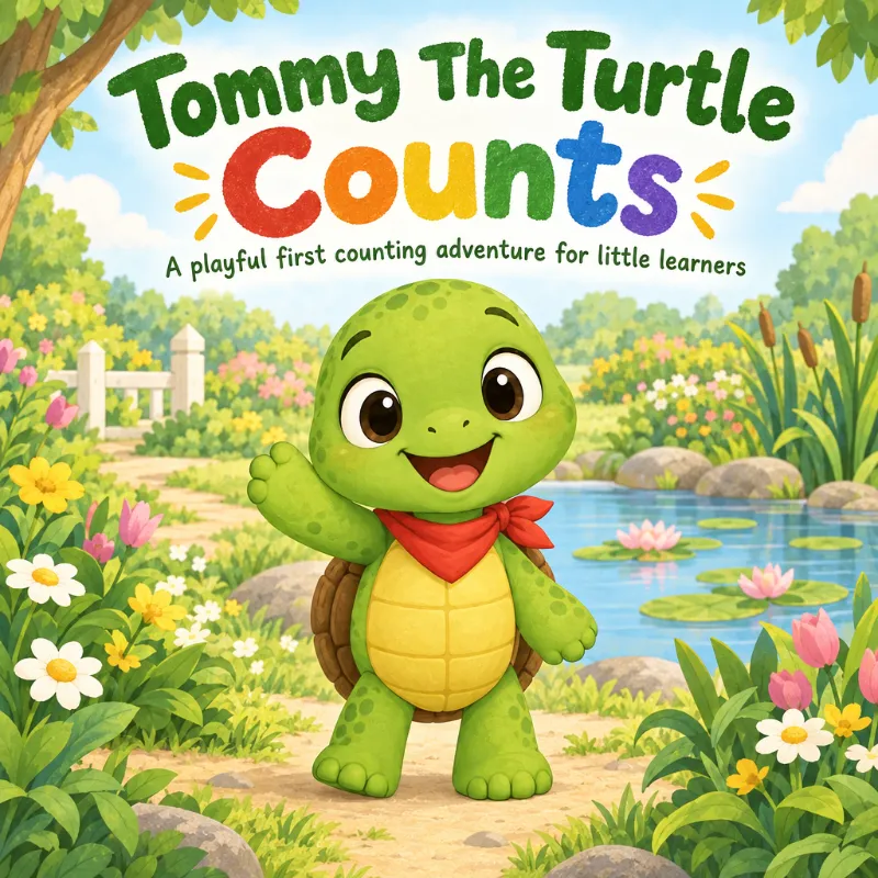 Tommy The Turtle Counts