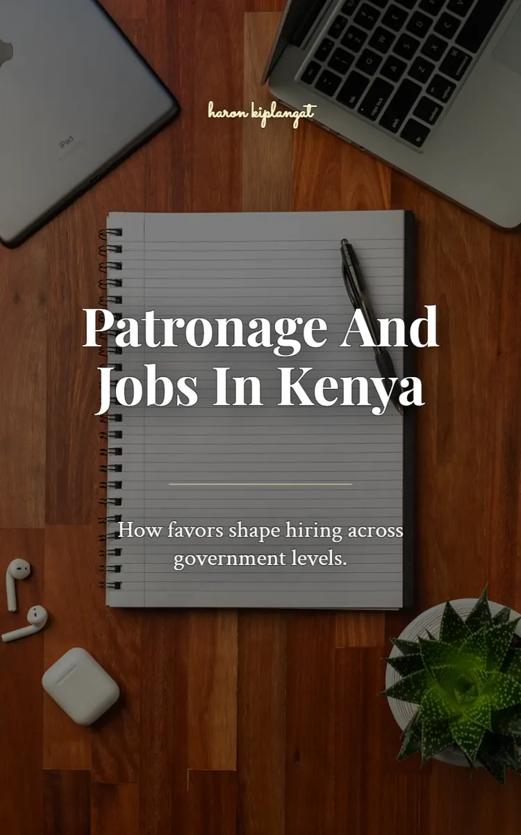 Patronage And Jobs In Kenya