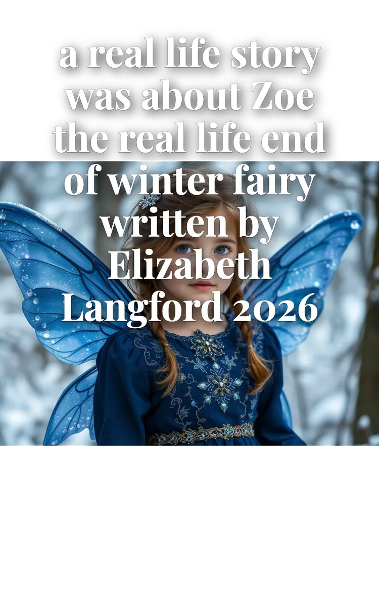 a real life story was about Zoe the real life end of winter fairy written by Elizabeth Langford 2026