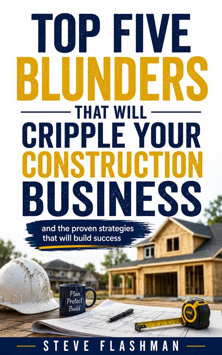 The Top Five Blunders That Will Cripple Your Construction Business