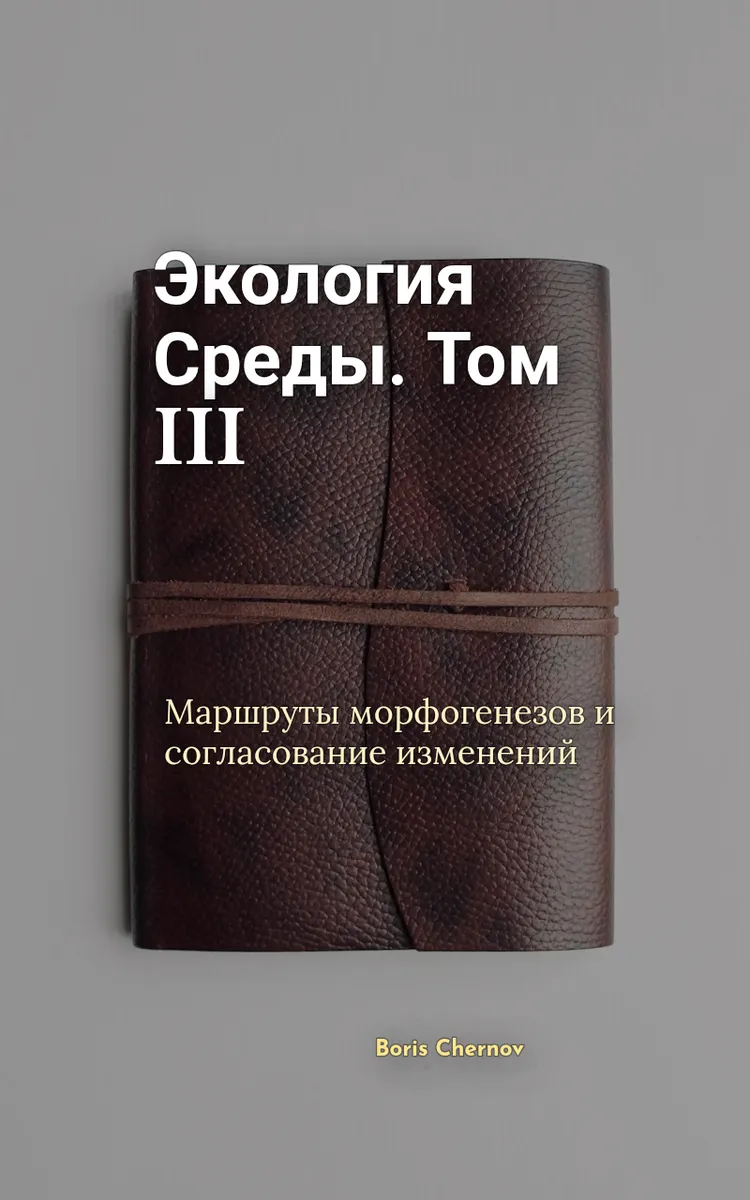 Экология Среды. Том III
