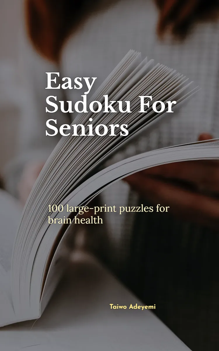 Easy Sudoku For Seniors