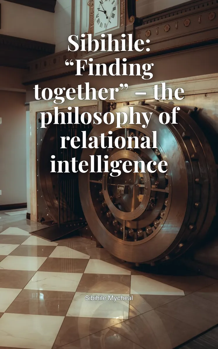 Sibihile: “Finding together” – the philosophy of relational intelligence