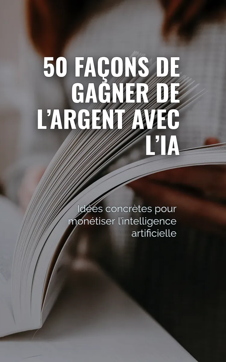 50 Façons De Gagner De L’argent Avec L’ia