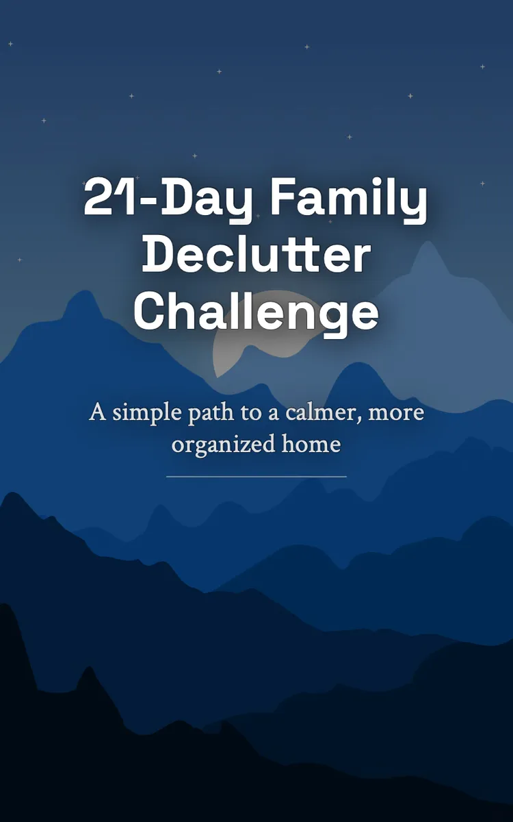 21-Day Family Declutter Challenge