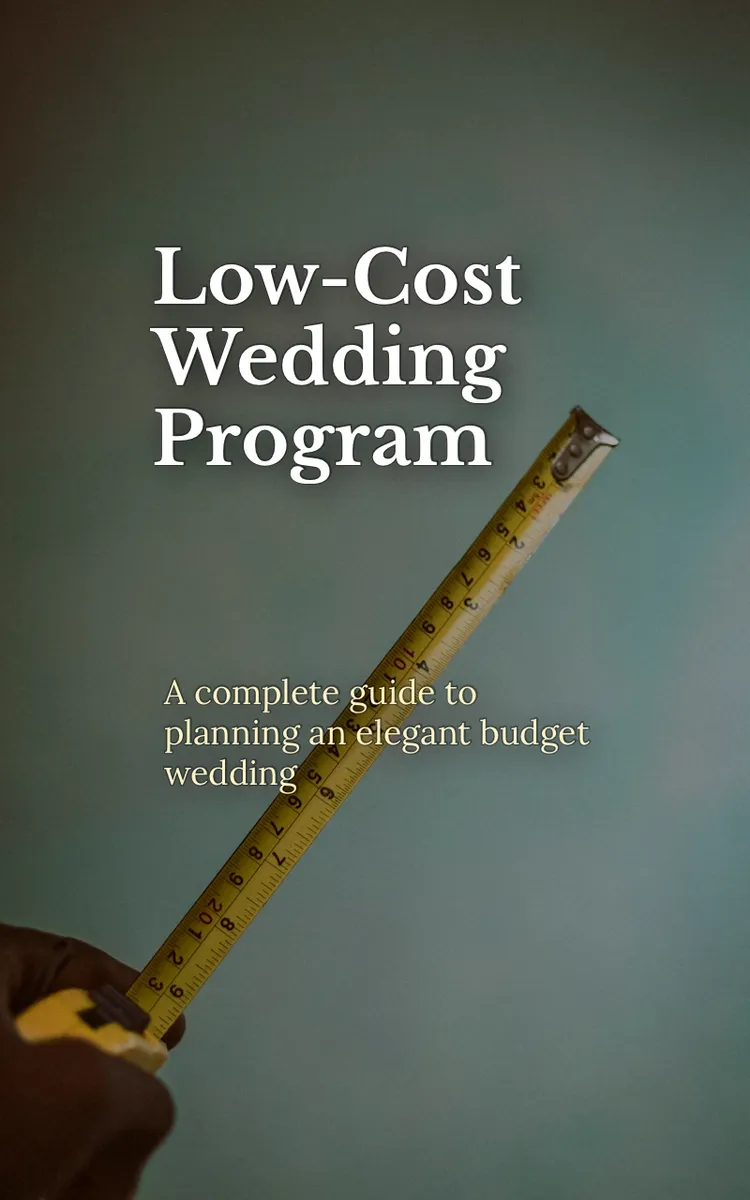 Low-Cost Wedding Program