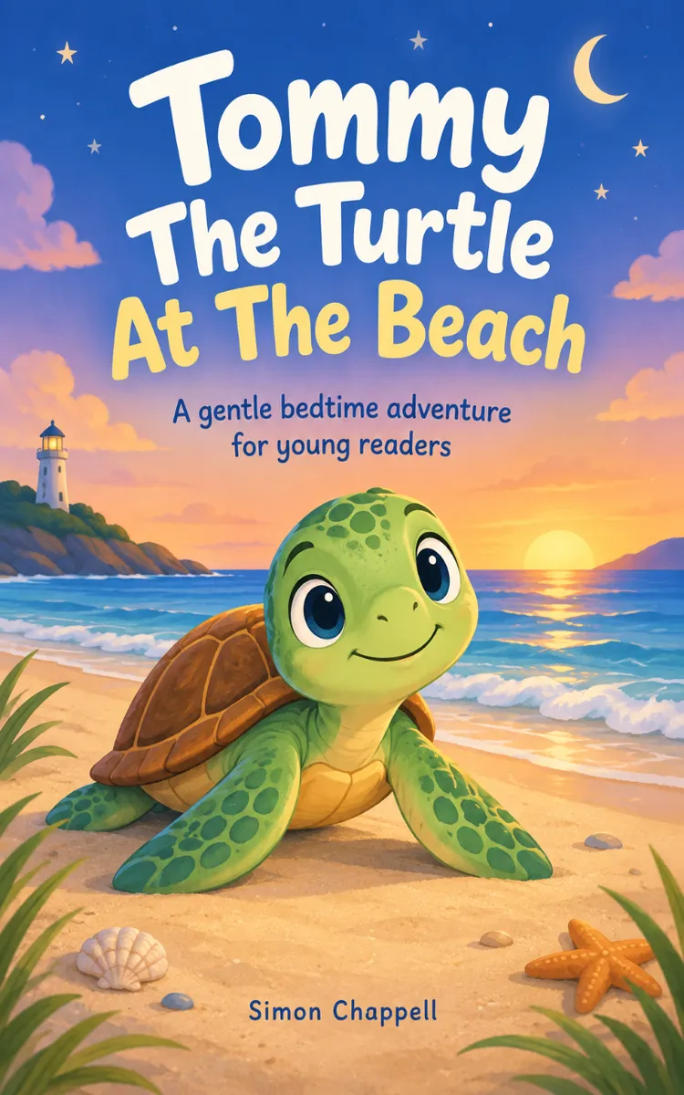 Tommy The Turtle At The Beach
