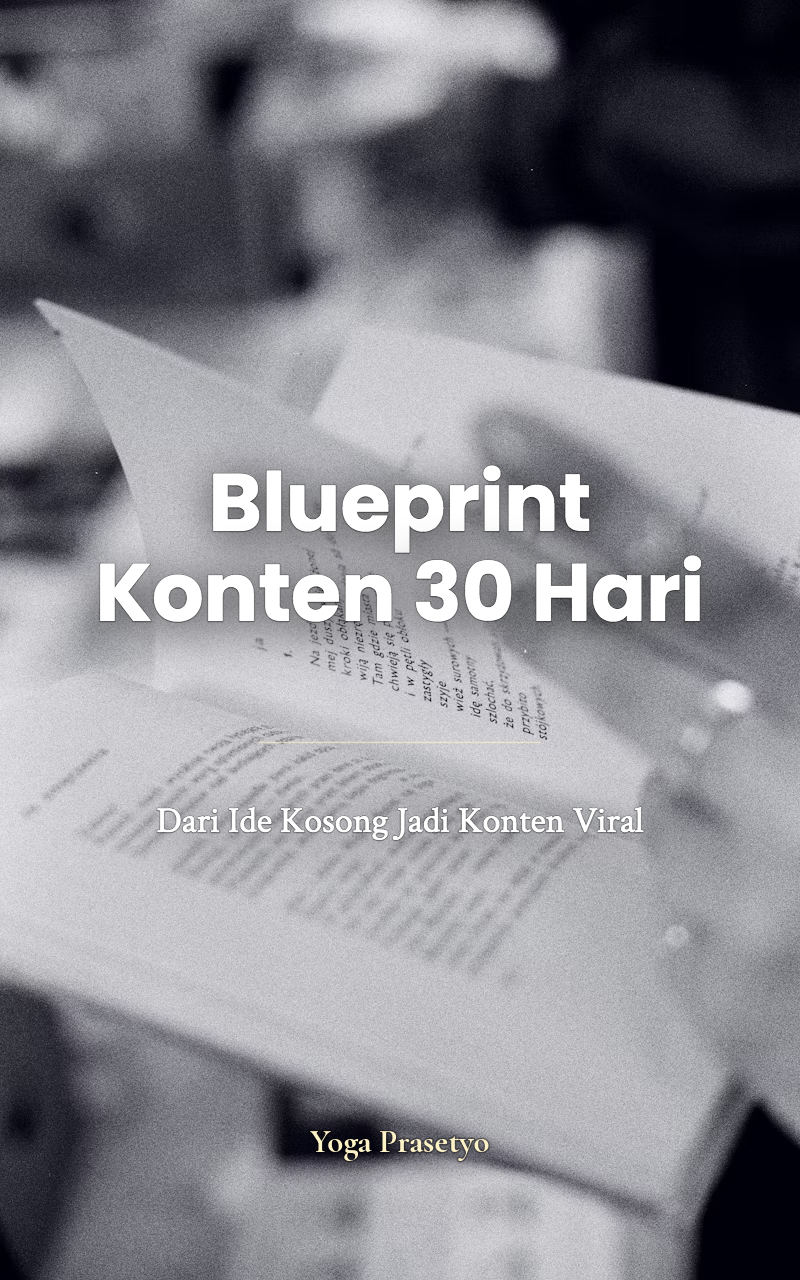 Blueprint Konten 30 Hari