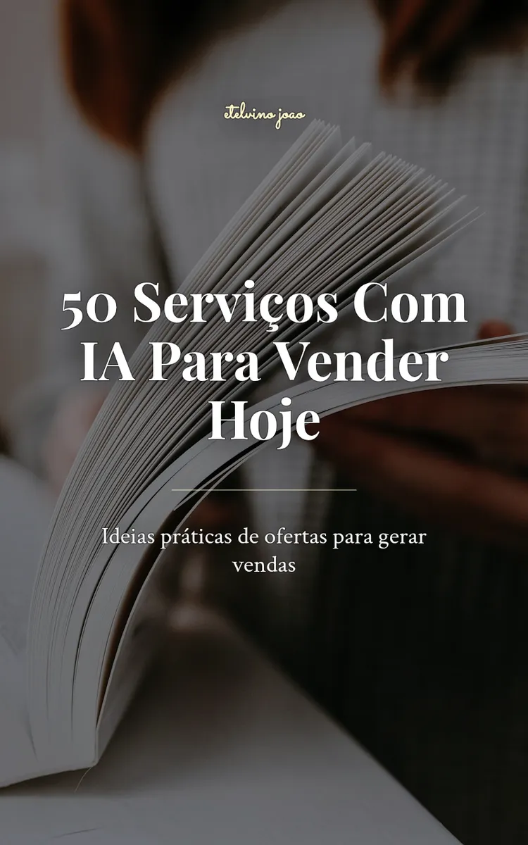 50 Serviços Com IA Para Vender Hoje