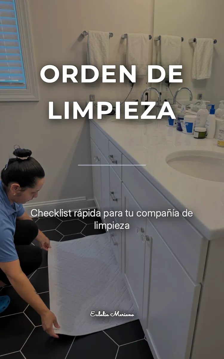 Orden De Limpieza