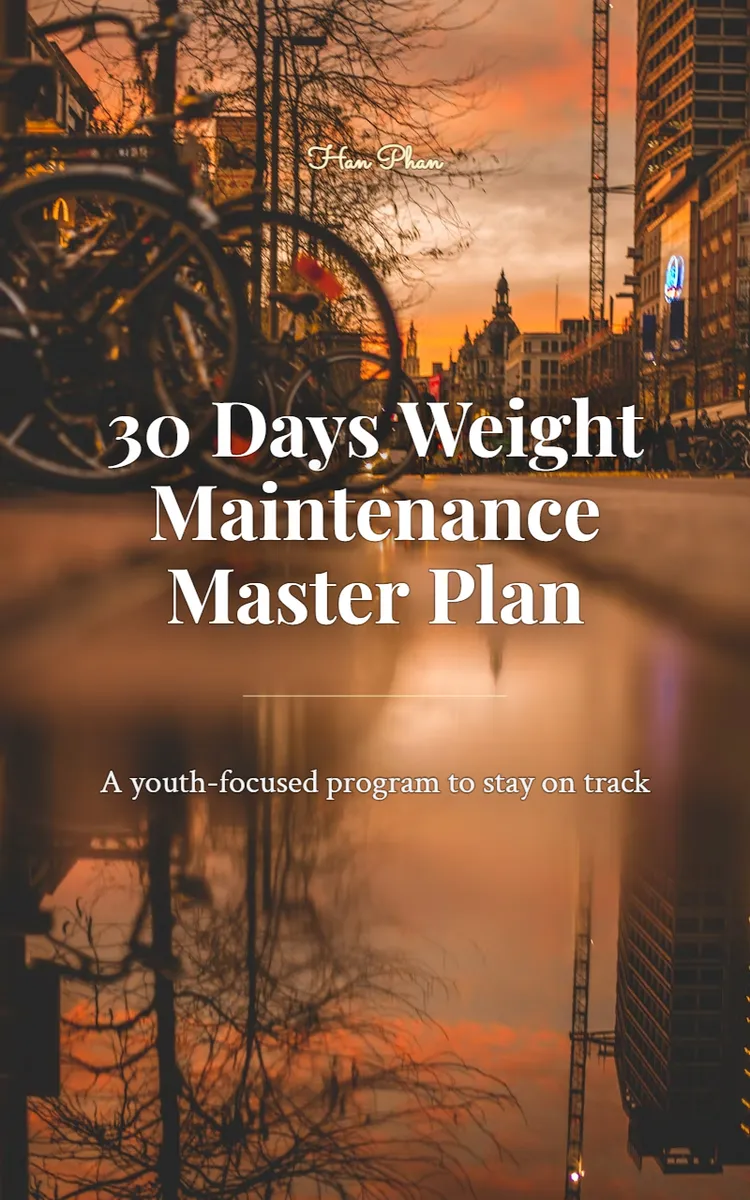 30 Days Weight Maintenance Master Plan