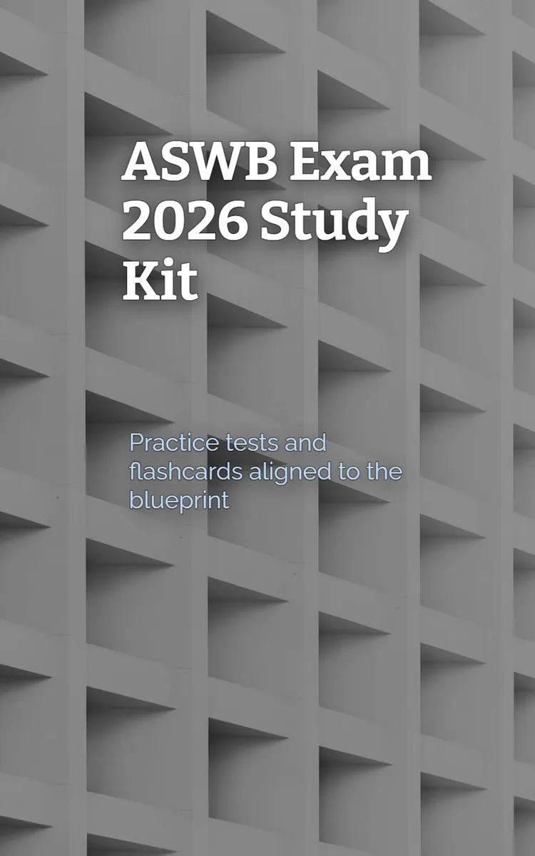 ASWB Exam 2026 Study Kit