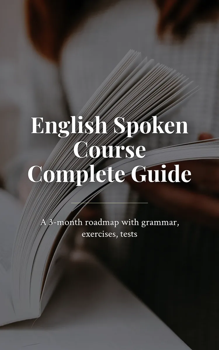 English Spoken Course Complete Guide