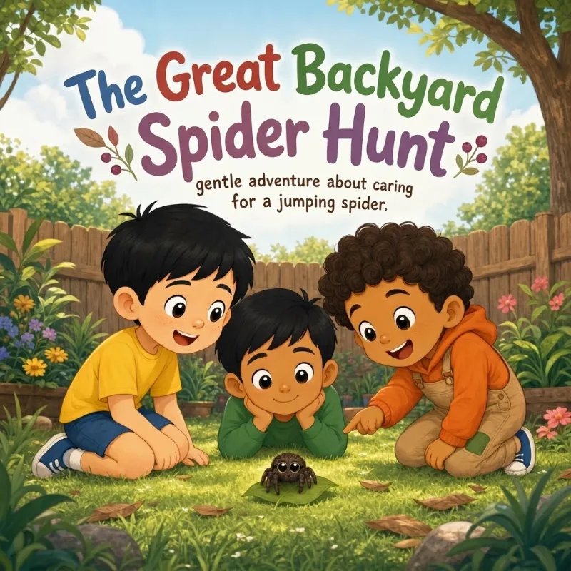 The Great Backyard Spider Hunt
