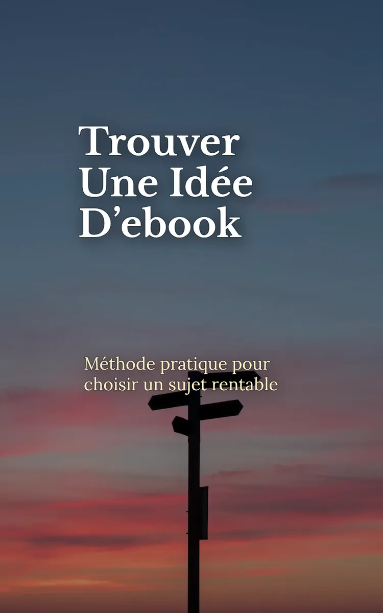 Trouver Une Idée D’ebook