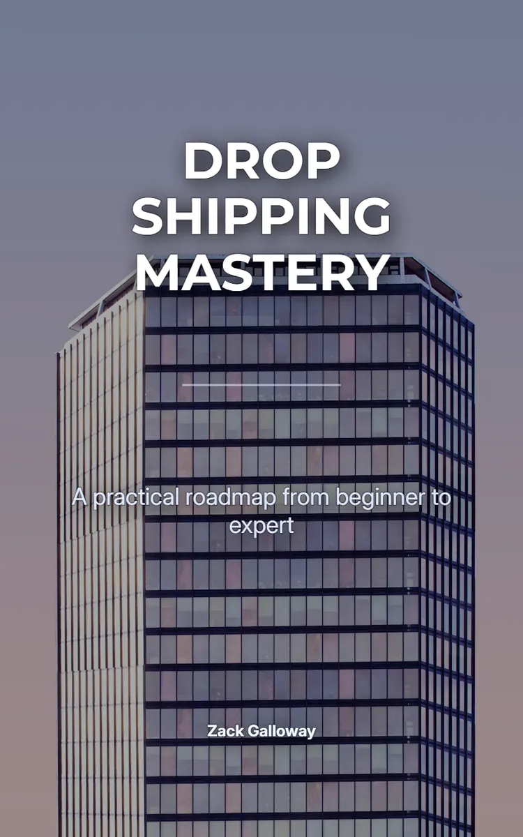 Drop Shipping Mastery