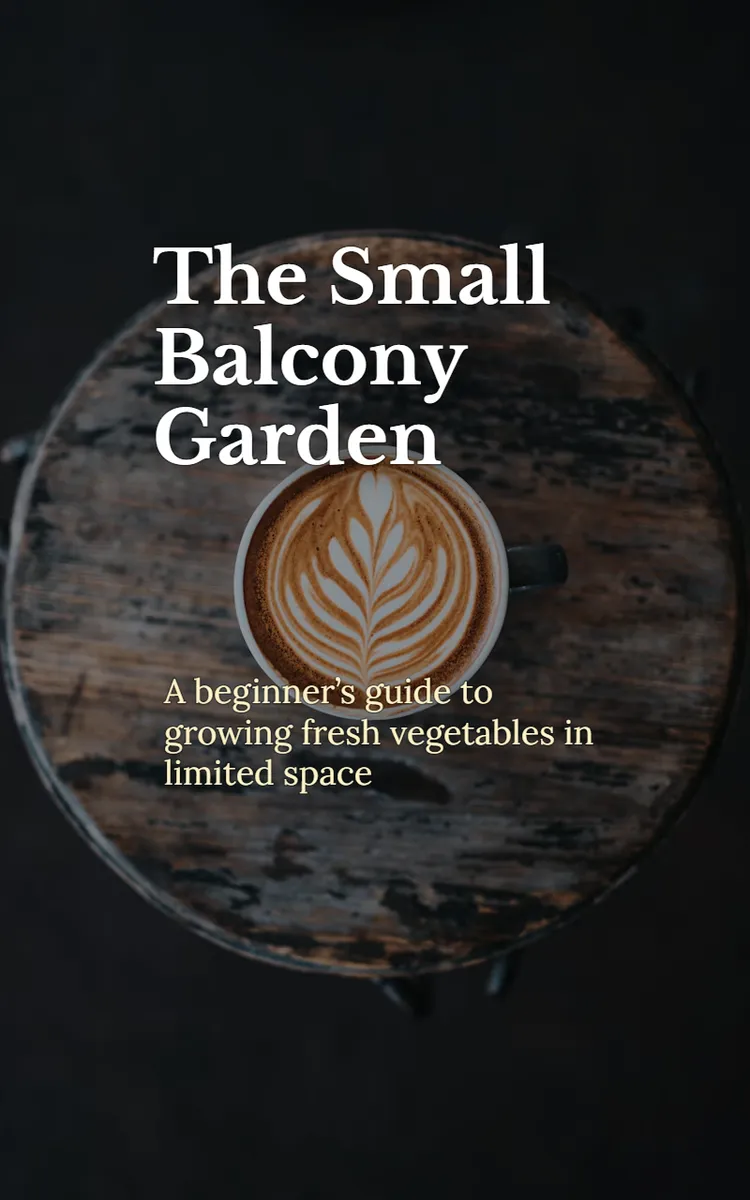 The Small Balcony Garden