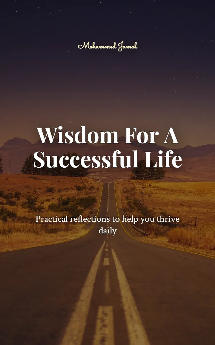 Wisdom For A Successful Life