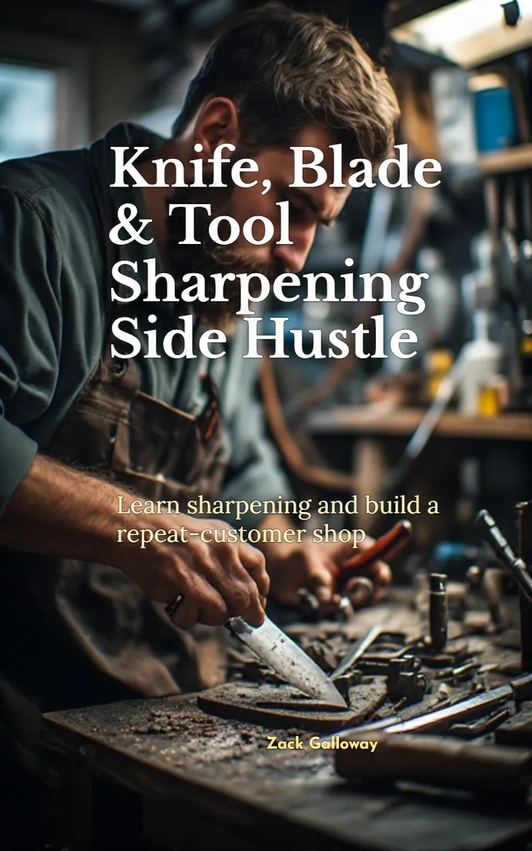 Knife, Blade & Tool Sharpening Side Hustle