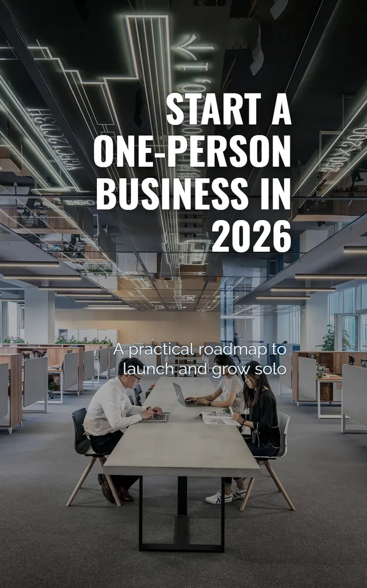 Start A One-Person Business In 2026