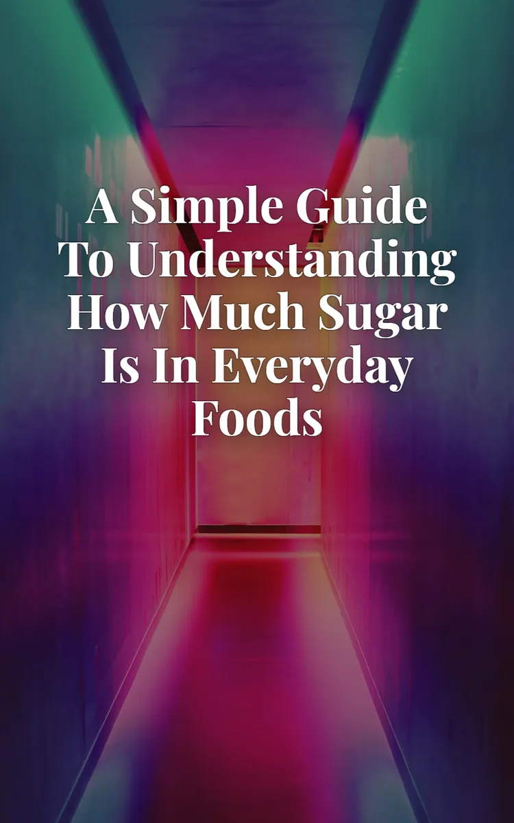 A Simple Guide to Understanding how much Sugar is in Everyday Foods