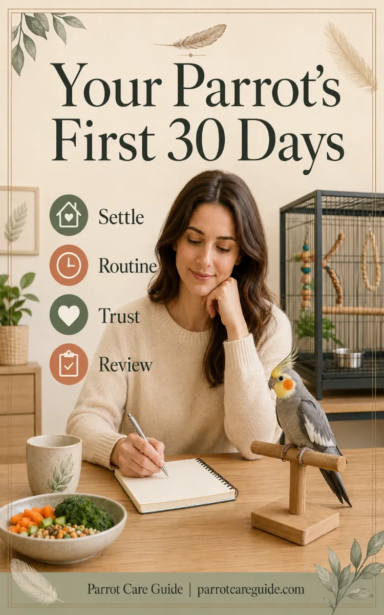 Your Parrot’s First 30 Days